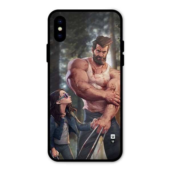 Laura Logan Metal Back Case for iPhone XS