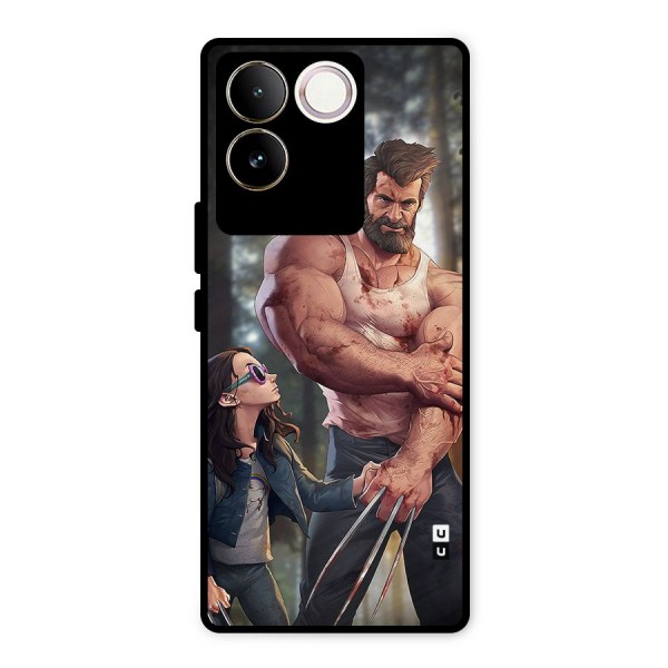 Laura Logan Metal Back Case for iQOO Z7 Pro