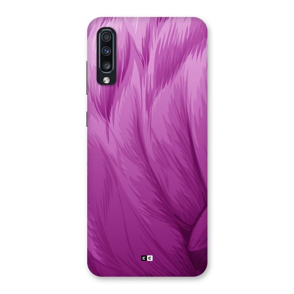 Lavender Furrs Back Case for Galaxy A70