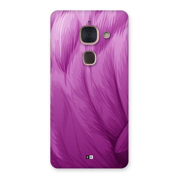 Lavender Furrs Back Case for Le Max 2