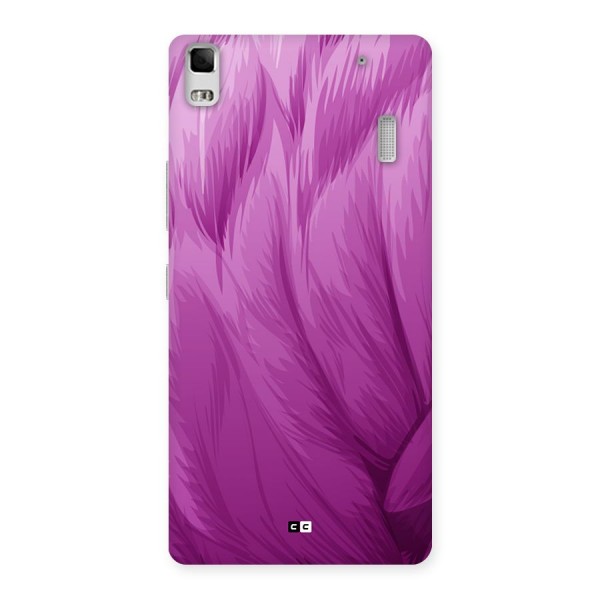 Lavender Furrs Back Case for Lenovo K3 Note