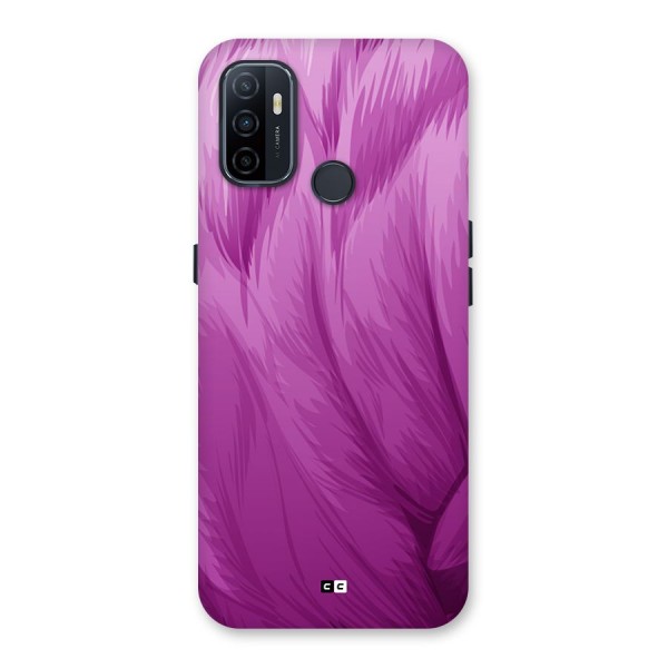 Lavender Furrs Back Case for Oppo A32