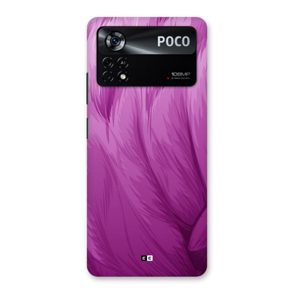 Lavender Furrs Back Case for Poco X4 Pro 5G