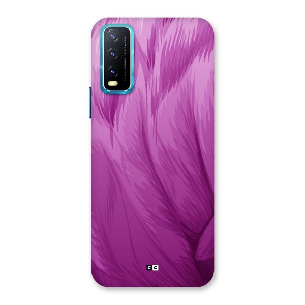Lavender Furrs Back Case for Vivo Y20i