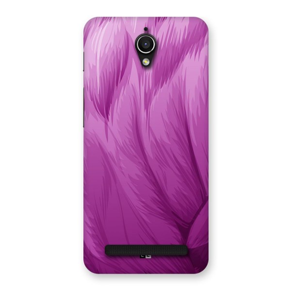 Lavender Furrs Back Case for Zenfone Go