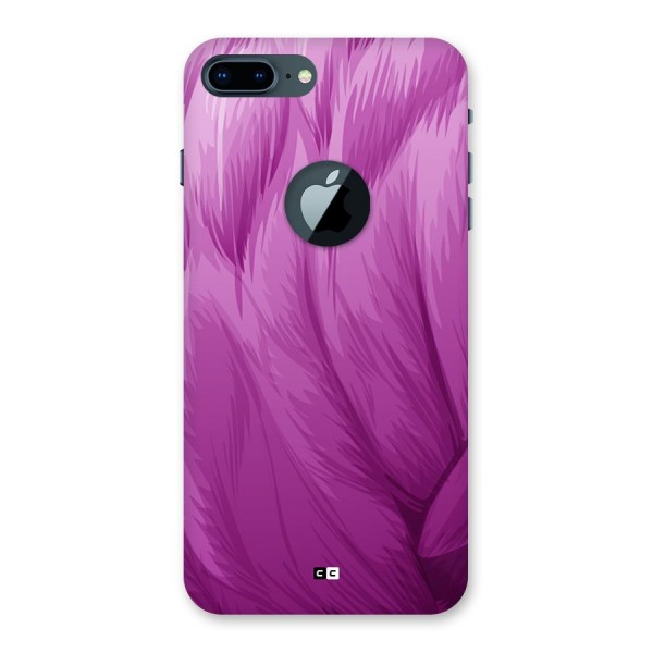 Lavender Furrs Back Case for iPhone 7 Plus Logo Cut