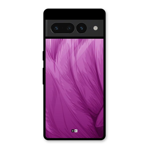 Lavender Furrs Glass Back Case for Google Pixel 7 Pro
