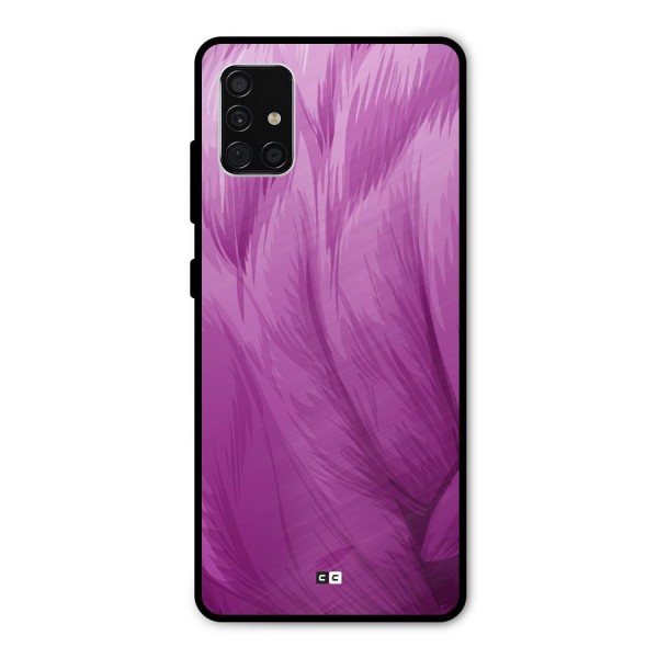 Lavender Furrs Metal Back Case for Galaxy A51