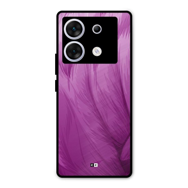 Lavender Furrs Metal Back Case for Infinix Zero 30 5G