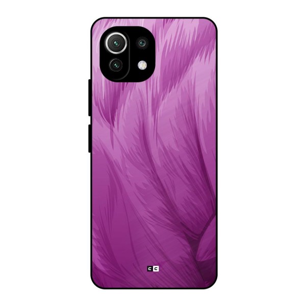 Lavender Furrs Metal Back Case for Mi 11 Lite NE 5G