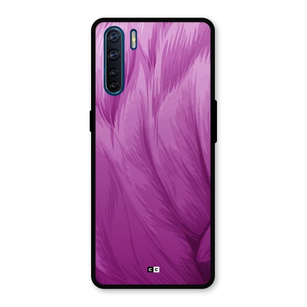 Lavender Furrs Metal Back Case for Oppo F15