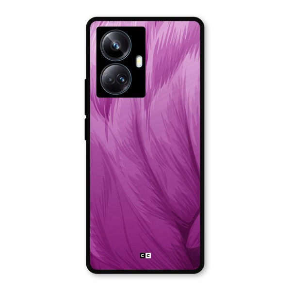 Lavender Furrs Metal Back Case for Realme 10 Pro Plus