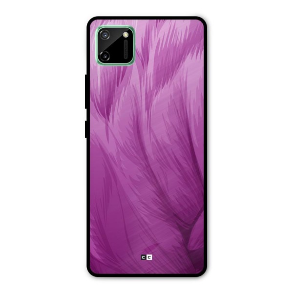 Lavender Furrs Metal Back Case for Realme C11