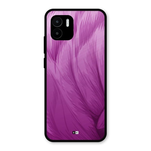 Lavender Furrs Metal Back Case for Redmi A1