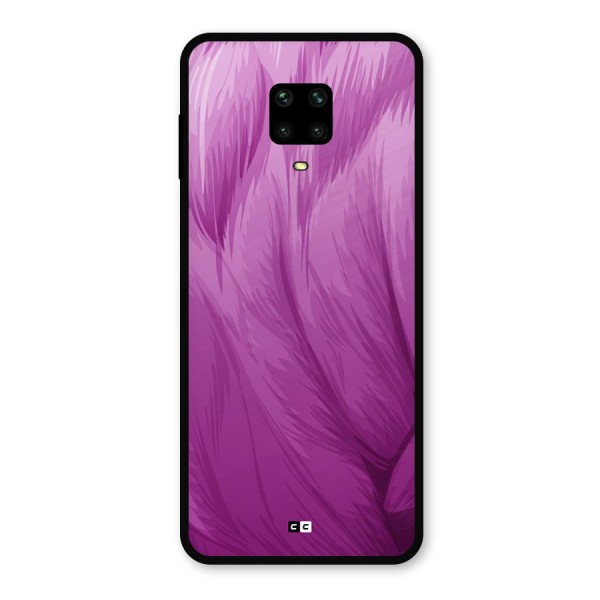 Lavender Furrs Metal Back Case for Redmi Note 9 Pro Max
