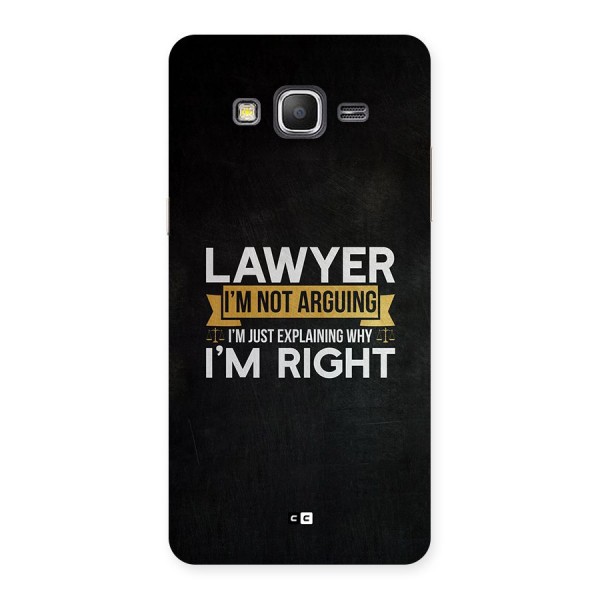 Lawyer Explains Back Case for Galaxy Grand Prime