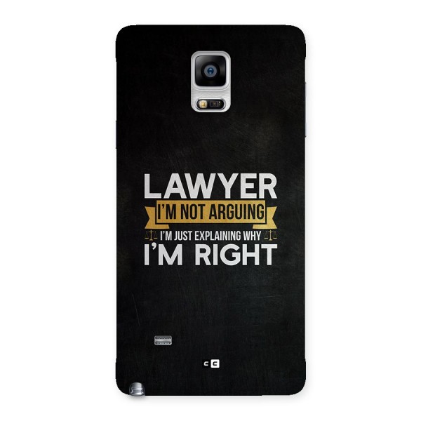 Lawyer Explains Back Case for Galaxy Note 4