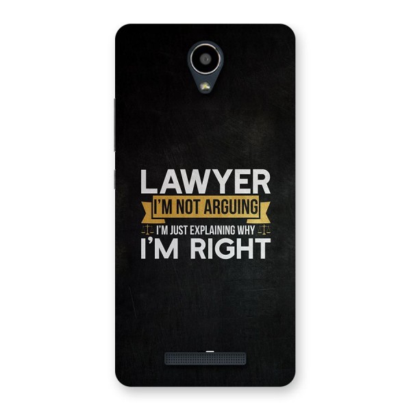 Lawyer Explains Back Case for Redmi Note 2