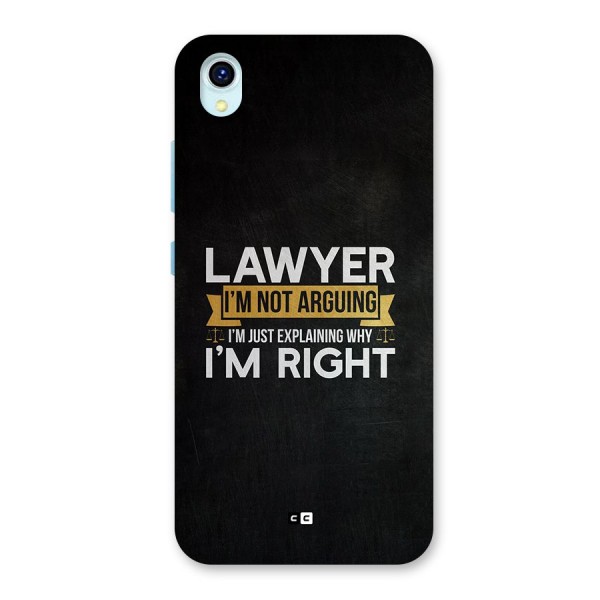 Lawyer Explains Back Case for Vivo Y1s