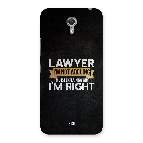 Lawyer Explains Back Case for Zuk Z1