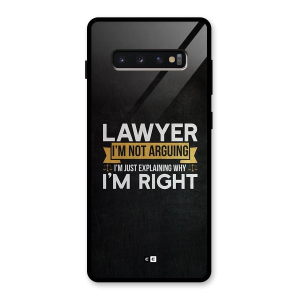 Lawyer Explains Glass Back Case for Galaxy S10 Plus