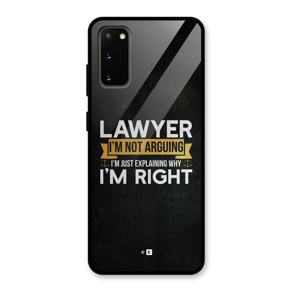 Lawyer Explains Glass Back Case for Galaxy S20