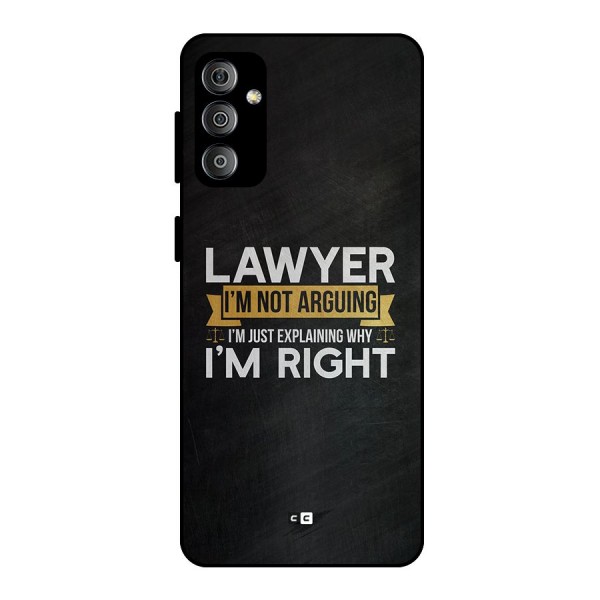 Lawyer Explains Metal Back Case for Galaxy F23