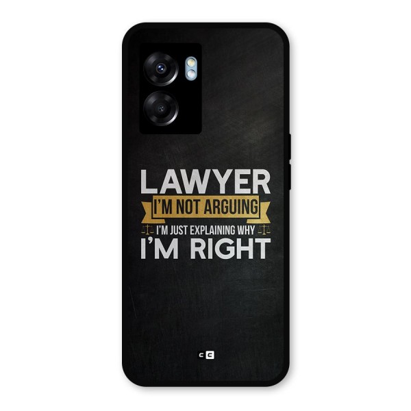 Lawyer Explains Metal Back Case for Realme Narzo 50 5G