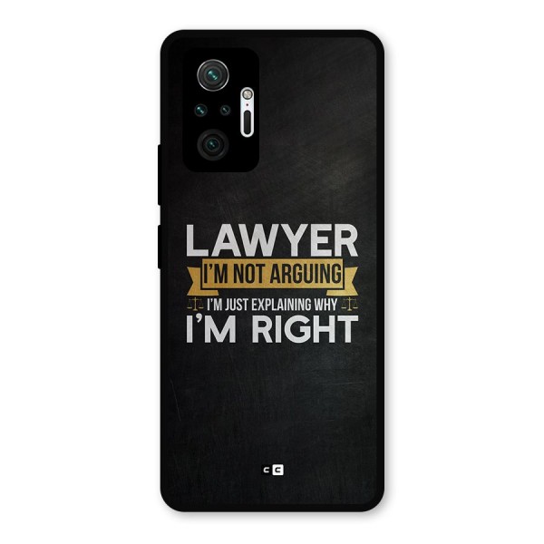 Lawyer Explains Metal Back Case for Redmi Note 10 Pro Max