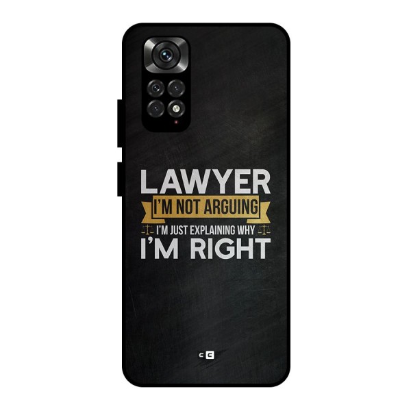 Lawyer Explains Metal Back Case for Redmi Note 11 Pro