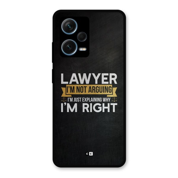 Lawyer Explains Metal Back Case for Redmi Note 12 Pro Plus 5G