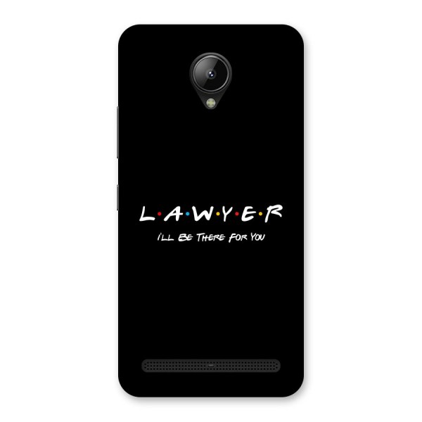 Lawyer For You Back Case for Lenovo C2