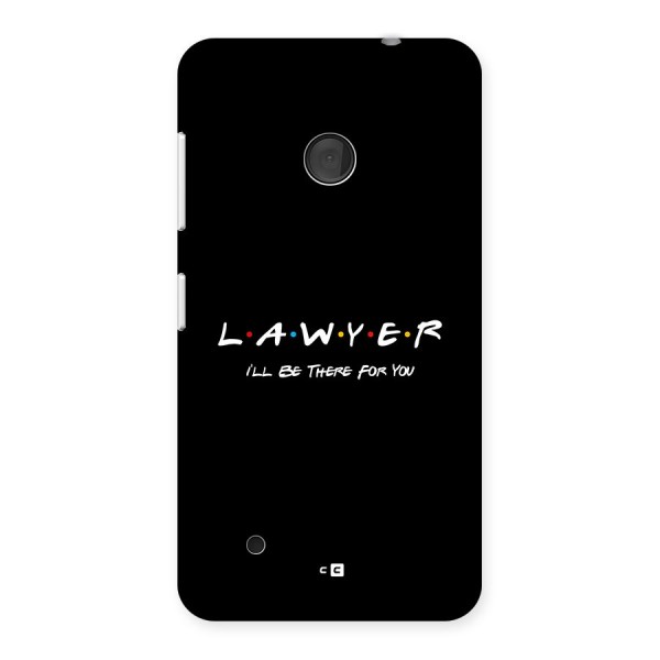 Lawyer For You Back Case for Lumia 530