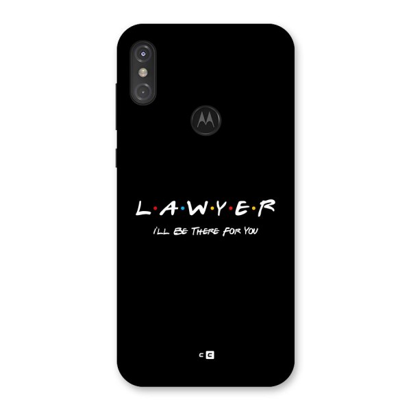 Lawyer For You Back Case for Motorola One Power