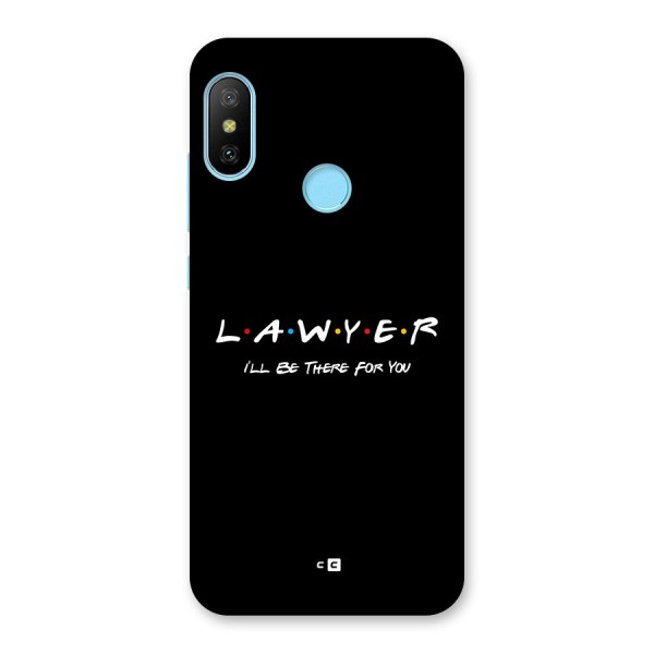 Lawyer For You Back Case for Redmi 6 Pro