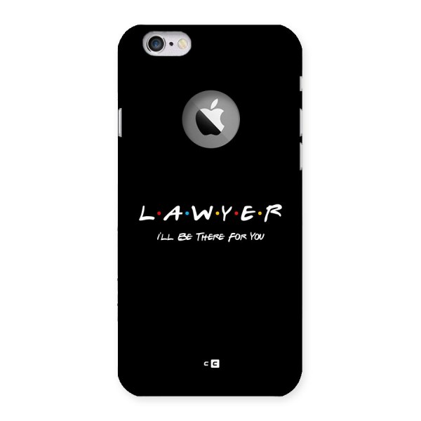 Lawyer For You Back Case for iPhone 6 Logo Cut