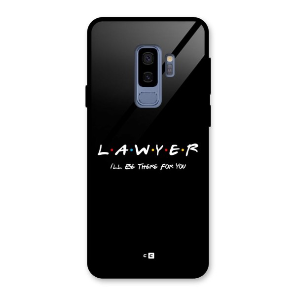 Lawyer For You Glass Back Case for Galaxy S9 Plus