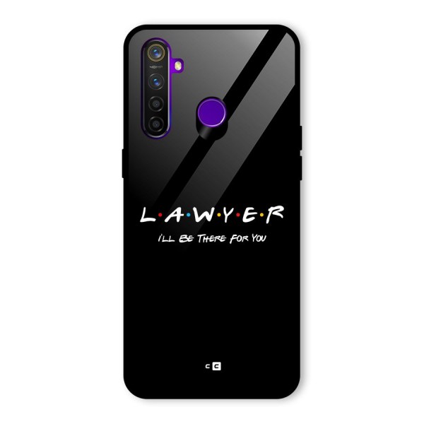 Lawyer For You Glass Back Case for Realme 5 Pro