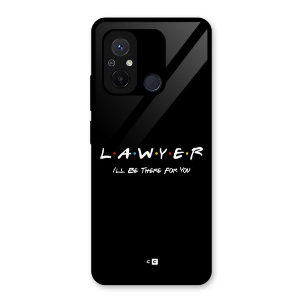 Lawyer For You Glass Back Case for Redmi 12C
