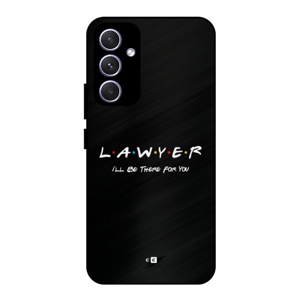 Lawyer For You Metal Back Case for Galaxy A54