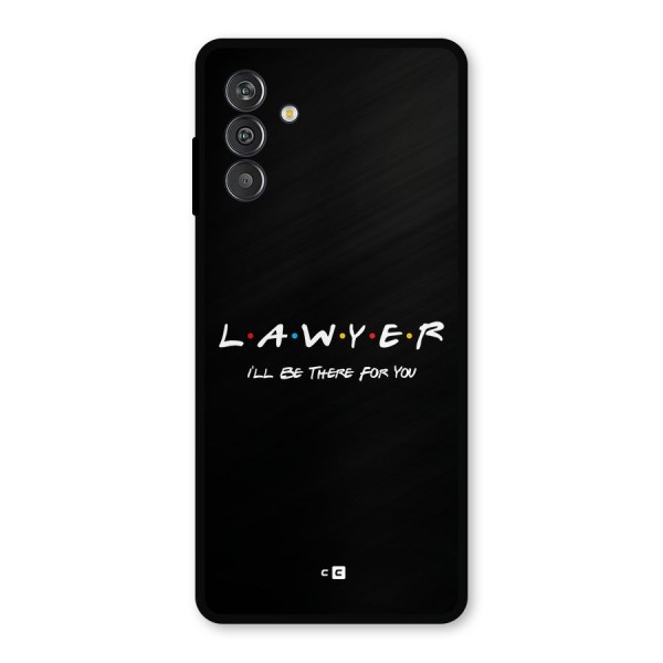 Lawyer For You Metal Back Case for Galaxy M14 5G