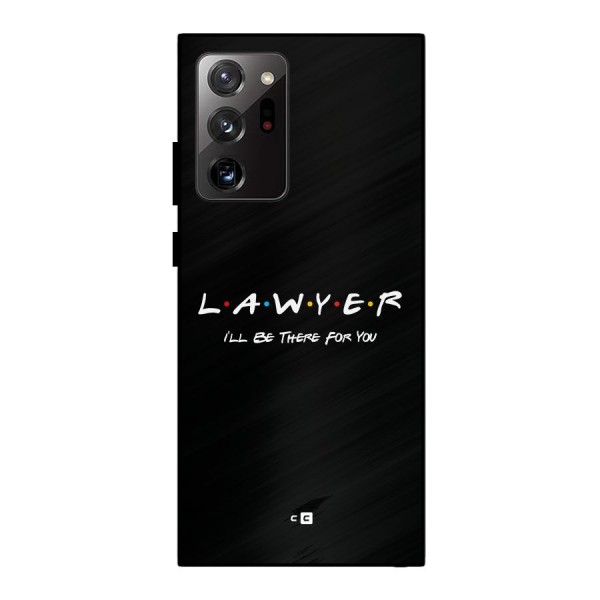 Lawyer For You Metal Back Case for Galaxy Note 20 Ultra