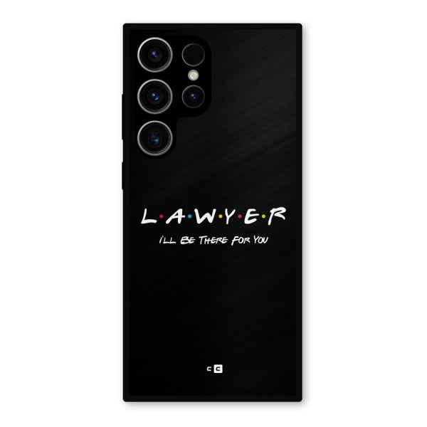 Lawyer For You Metal Back Case for Galaxy S23 Ultra