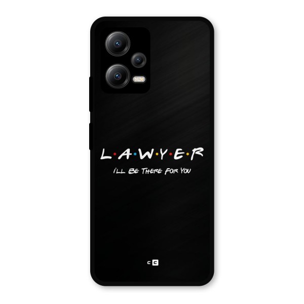 Lawyer For You Metal Back Case for Poco X5