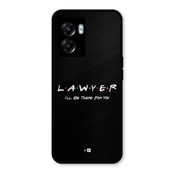 Lawyer For You Metal Back Case for Realme Narzo 50 5G