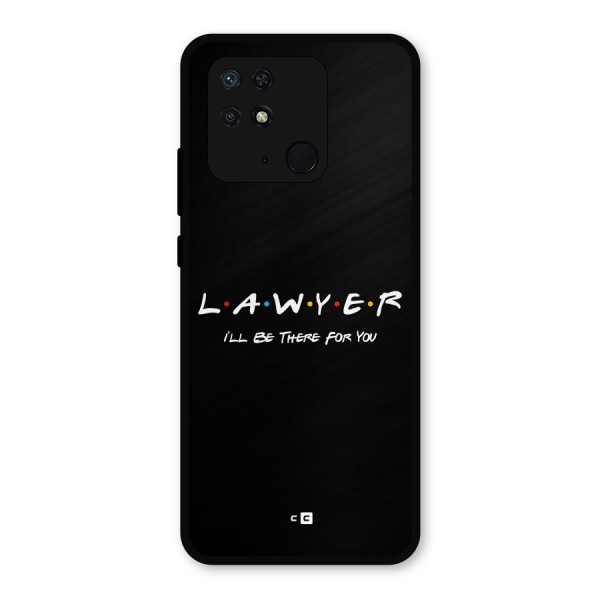 Lawyer For You Metal Back Case for Redmi 10 Power