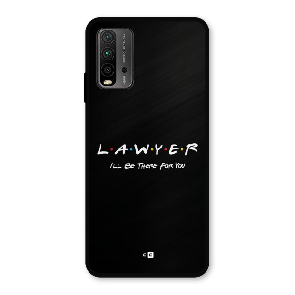 Lawyer For You Metal Back Case for Redmi 9 Power