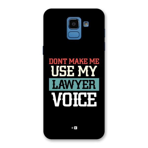Lawyer Voice Back Case for Galaxy On6