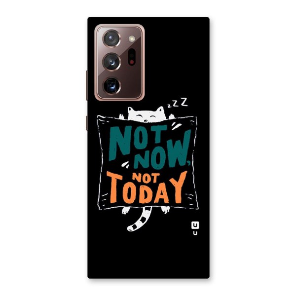 Lazy Cat Not Today Back Case for Galaxy Note 20 Ultra