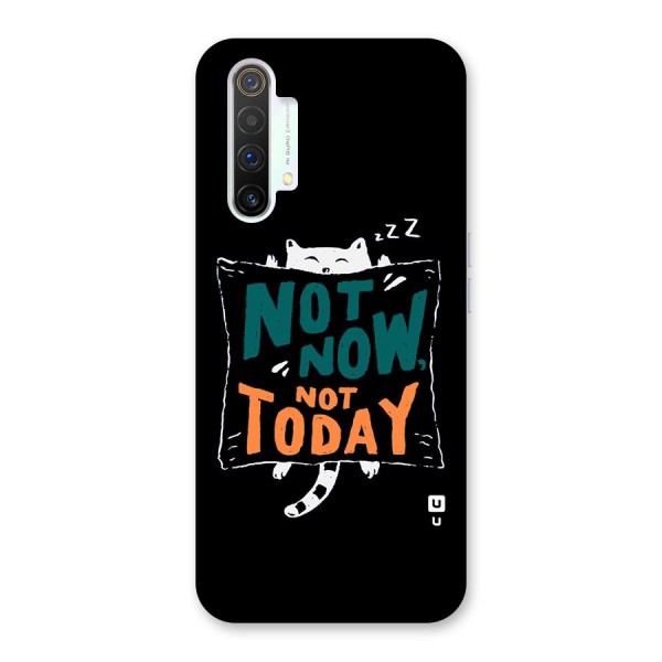 Lazy Cat Not Today Back Case for Realme X3